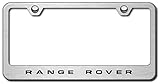 Range Rover Brushed Stainless Steel License Plate Frame