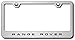 Range Rover Brushed Stainless Steel License Plate Frame