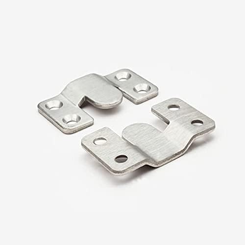 Flush Mount Brackets Heavy Duty Metal, 44x 19 mm Interlocking Connector