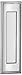 Salsbury Industries 4085C Mail Slot, Vertical/Chrome Finish