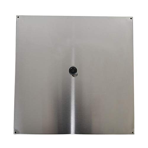 KÖHKO® Designer Pflanzkübel aus Edelstahl Pflanzgefäß QUADER 100x100x50 cm – Bild 6
