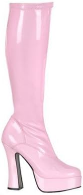 light pink gogo boots