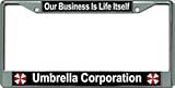 Umbrella Corporation Our Business Chrome License Plate Frame