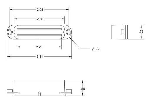 Seymour Duncan Hot Rails Strat Set Electric Guitar Electronics