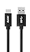 USB Type C Cable, JOTO USB-C 3.1 Type-C to USB 3.0 Type A Charging Data Cable [Heavy Duty Nylon Braided] for Galaxy S8 S8+ Tab S3 Nintendo Switch LG G6 all Type C Devices, Black, 3.3ft