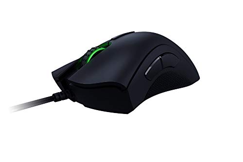 Razer DeathAdder Elite Gaming Mouse - Schwarz: 16.000 DPI optischer Sensor - Chroma RGB Beleuchtung - 7 programmierbare Tasten - Mechanische Schalter