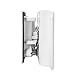 White RV Paddle Door Handle | RV Door Lactch | Entry Door Handle | Camper (Trailer) Front Door Handle | Door Knob | w/Deadbolt (2)