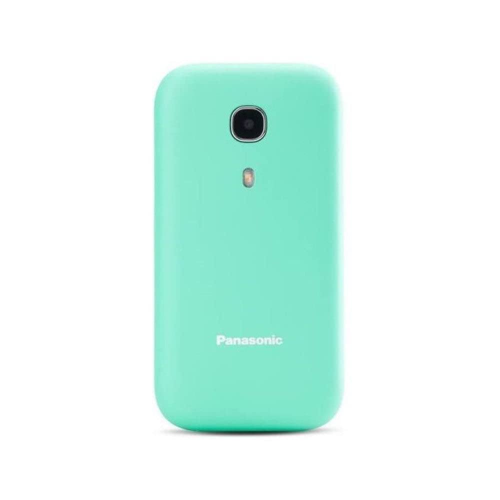 Panasonic KX-TU400EXG Seniorenhandy zum Aufklappen ohne Vertrag (SOS-Notruftaste, große getrennte Tasten, große Schrift, kabelloses Gerät), grau