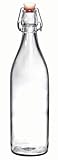 Bormioli Rocco Giara Clear Glass Swing Top Bottle
