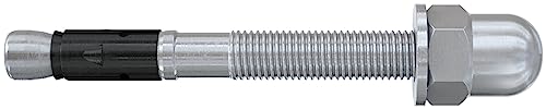 fischer Bolt anchor with cap nut FAZ II Plus 10/10 gvz, heavy duty anchor for attachments of heavy loads with service life over 120 years, seismic and ETA approval, assembly without drilling hole