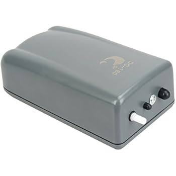 Uniclife Aquarium Air Pump Battery-Operated with Air Stone and Airline Tubing Portable Outdoor Fishing Oxygen Pump