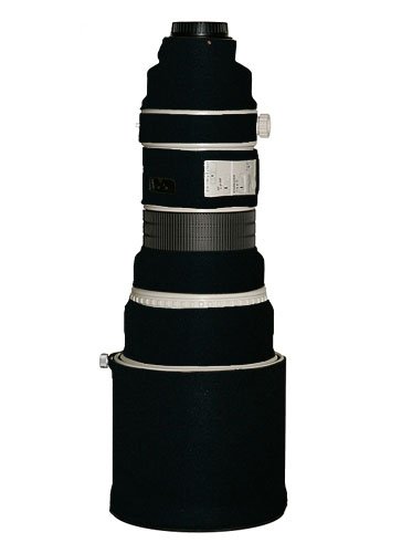 LensCoat Lens Cover for Canon 400mm F2.8 IS - neoprene camera lens protection sleeve (Black) lenscoat