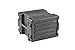 SKB 8U Space Rack with In-line Wheels, TSA Latches, and Handle, Black
