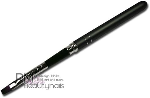 Professional Real Hair Brushes for Nail Art UV Gel Brush Size 4 Design