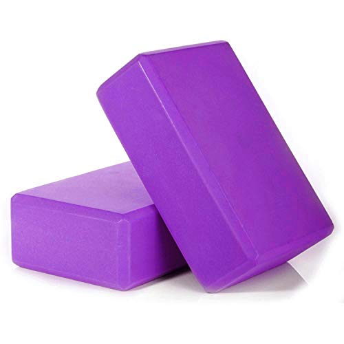 EUSIN-Yoga-Block-2pcs-Supportive-High-Density-EVA-Foam-Soft-Non-Slip-Surface-for-Yoga-Pilates-Meditation