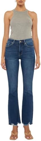 cigarette jeans amazon Kancan - High-Rise Straight Cigarette Jeans - (28