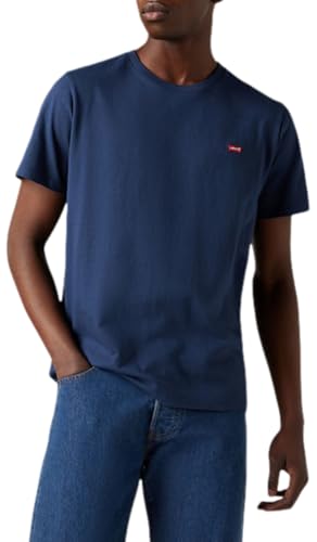 Herren Ss Original Housemark Tee T-Shirt,Cotton + Patch Dress Blues,XXL