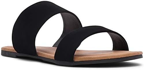cute black flip flops