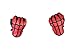 Costume Spiderman homecoming Spider-Man gloves REAL Leather Gloves (Large)