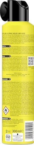 got2b Glued Blasting Freeze Hair Spray 300 ml Strong Hold Styling Fix view 2