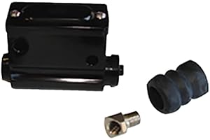 TWISTED CHOPPERS GMA Wagner Rear Master Cylinder, Black