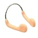 Swim Nose Clip for Adults Kids(Ages 8-18) or swimming Beginner Beige AC-1