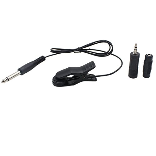 XuBa Clip on Sound Pickup Microphone Acoustic Electric Guitar Pickup Transducer Amplifier for Musical Instruments - Thumbnail 4