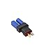 Elitee EC5 Female to T Plug Deans Male Connector EC5 Battery Charger No Wire Adapter for RC Lipo Battery 4 Pcs