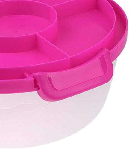 Patisserie Rose Inzopo 30cm Plastique Boite A Gateau Avec Couvercle Pr Conservation Et Transport De Patisserie Cuisine Et Maison Stargas Ie