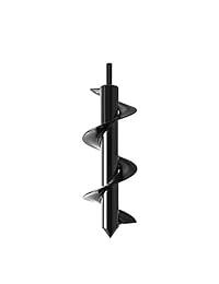 Cannopter - Broca para taladro de jardín (3,5" x 10,1", punta de broca para taladro de 3 8" Hex Drive Drill-Earth Auger Bit