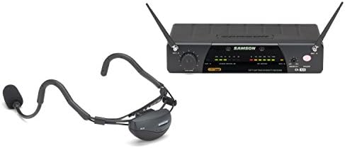 Samson Wireless Aerobics Headset Microphone For Workout, Yoga, Spin, Fitness