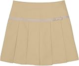 French Toast School Uniform Girls Pleated Scooter with Grosgrain Ribbon