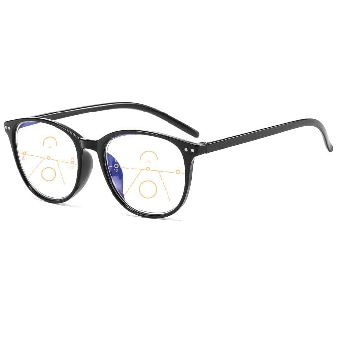 Suertree Bifocal Reading Glasses Anti Blue Light Eyeglasses Blue Light Blocking Unisex Eyewear Anti-fatigue Glasses Multifocal Vision Correction Reading Glasses TZ6008