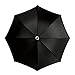DAVEK DUET UMBRELLA - Extra-Large Windproof Umbrella with Automatic Open & Close (Black)