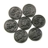 Salt Licorice Coins-Dutch Munten Drop-2.2lbs bag