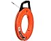 Klein Tools 56004 Fish Tape, 240-Foot Long x 1/8-Inch Wide Steel Pull Line for Heavy Duty Wire Pulls, Updated Model Cat. No. 56334 Available