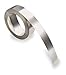 Dymo Indoor/Outdoor 304 Stainless Steel Label Roll, Metallic Silver, 1/2