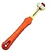 TIHOOD Three Sided Pet Toothbrush Dog Brush Addition Bad Breath Tartar Teeth Care Dog Cat Cleaning Mouth (Blue and Orange)