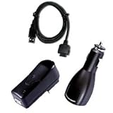 3-in-1 Synch & Charge USB Travel Kit for Palm Z22