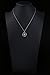 DAOCHONG Sterling Silver Compass Celtic Pendant Necklace Gift Jewelry for Women (E)