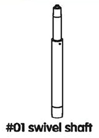 Ersatzteil für Hochstuhl Bloom fresco - Hydraulik Zylinder - #01 swivel shaft