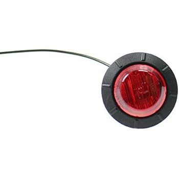 3/4 Led Marker Lights Maxxima 3/4" Mini Amber/Clear 3-LED Marker Light - For Trucks, Trailers, Jeeps Maxxima M09300YCL Mini Marker Light - Foto 2