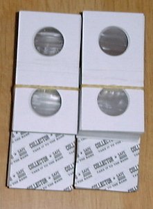 5000 2x2 Cardboard 25 Quarter Coin Holders