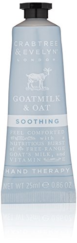 Crabtree & Evelyn Soothing Hand Cream Therapy, Goatmilk and Oat - 0.86 oz