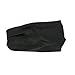 Voberry®Lady's Korean Hair Accessory Full Vintage Wide Ribbon Headband Hair Band (Black)