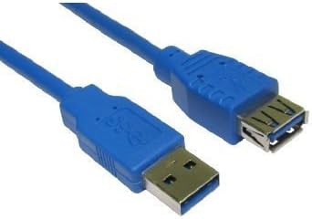 rhinocables - USB 3.0 Extension Cable, Blue, 3m