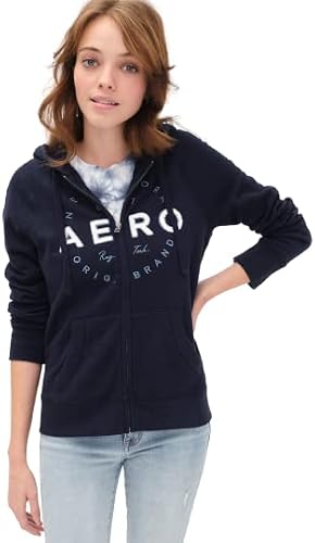 Aeropostale Aero Original Brand Full-Zip Hoodie, NAVY, XS price in Egypt |  Amazon Egypt | kanbkam