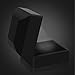 J.Rosée Proposal Engagement Ring Box Black Jewelry Organizer Velvet with LED Rubber Paint(1)
