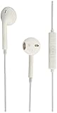 Eashion Noise Cancelling Earbuds with Remote and Mic for Apple iPhones, iPad/iPod and Android Phones - 2 Pack - White