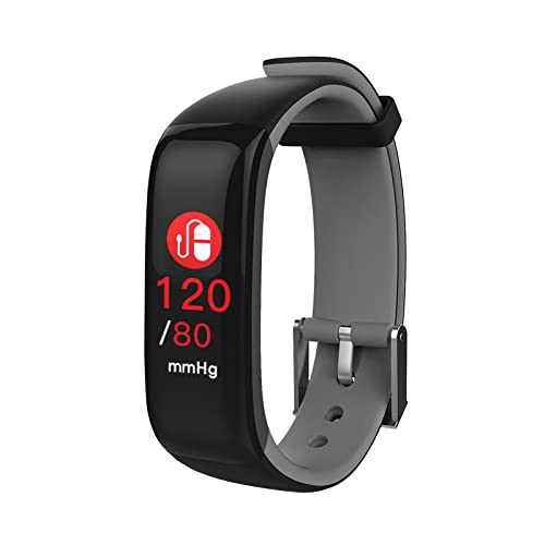 Smart Watch, HD Color Touch Display Fitness Tracker with Heart
